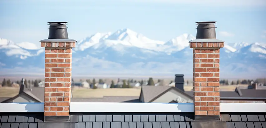 Chimney Storm Collar Installation in Huntley