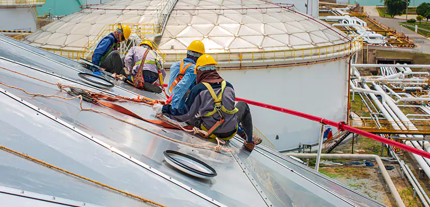 Emergency Commercial Roof Repair in Huntley