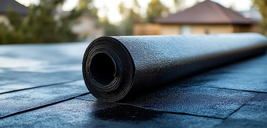 Rubber Flat Roof Replacement in Huntley