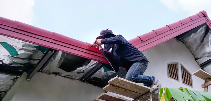 Rain Gutter Repair in Huntley