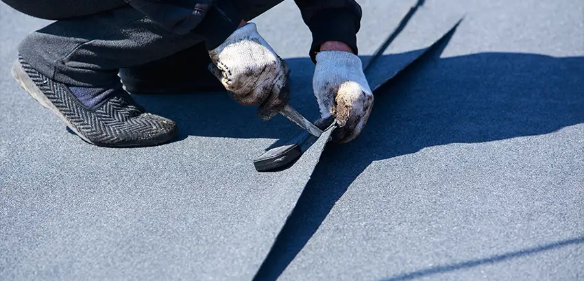 Motorhome Rubber Roof Replacement in Huntley