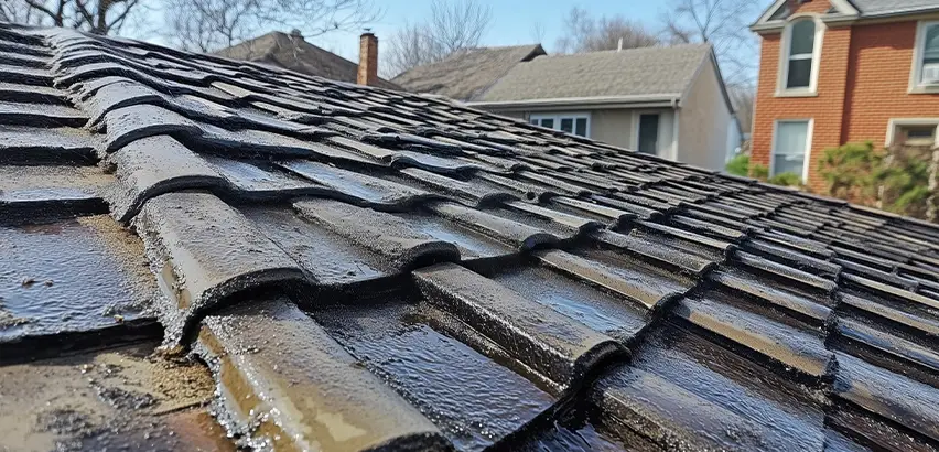 Shingle Roof Leak Replacement in Huntley
