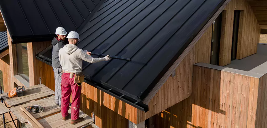 Metal Barn Roof Repair in Huntley